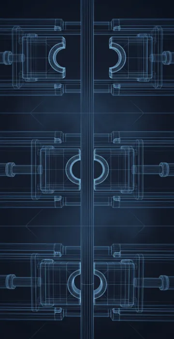 Annular Preventer vs. Ram Preventer – How Each One Seals - 3D Wireframe Animation