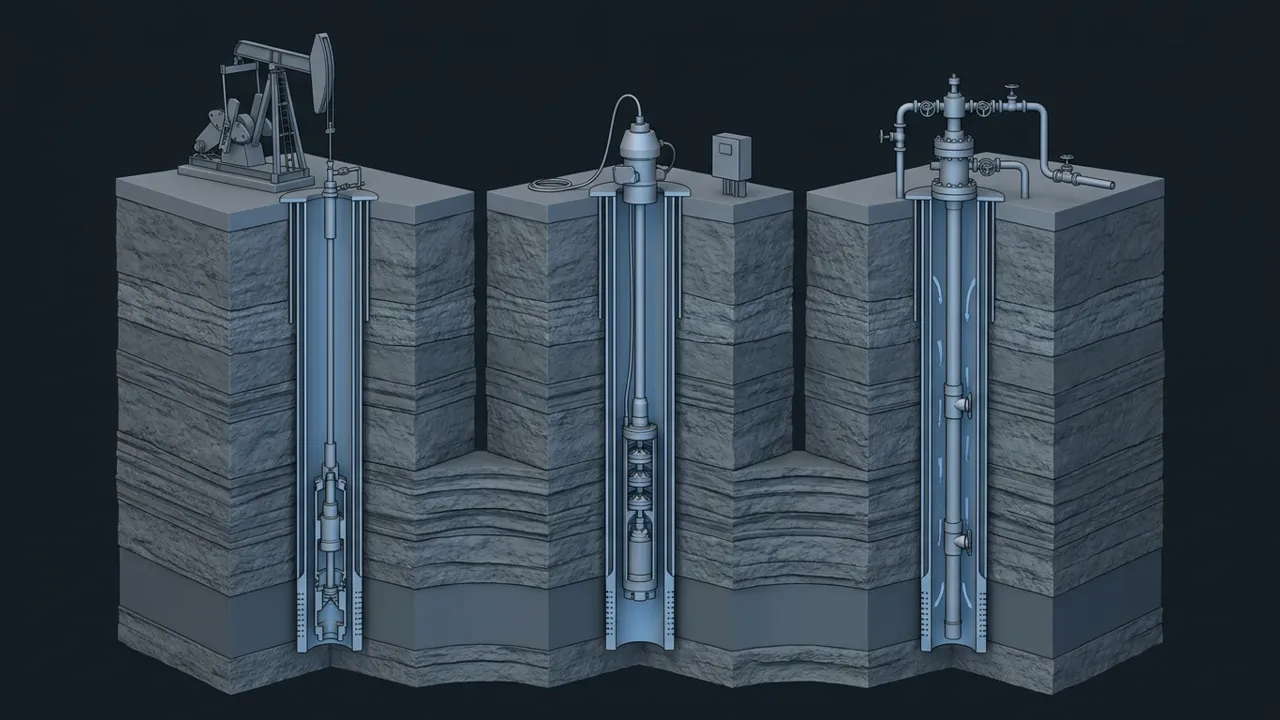 Artificial Lift Systems – Choosing the Right Lift for a Well - 3D Cutaway Animation