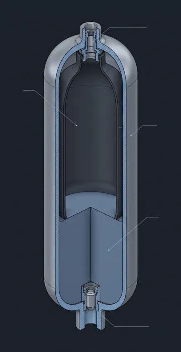 BOP Accumulator Unit – Stored Power to Close the Well - 3D Cutaway Animation