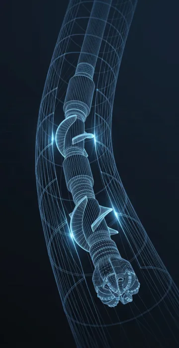 Bottomhole Assembly Design – How Drillers Build a BHA - 3D Wireframe Animation