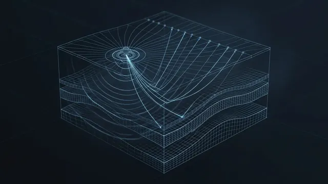 How Do Companies Decide Where to Drill? – Oil and Gas Exploration - 3D Wireframe Animation