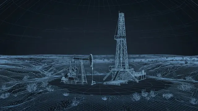 Oil and Gas in Oklahoma – A Short History and Where It Stands - 3D Wireframe Animation