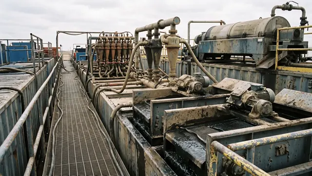 Solids Control Equipment – Shakers, Cones and Centrifuges - 3D Animation