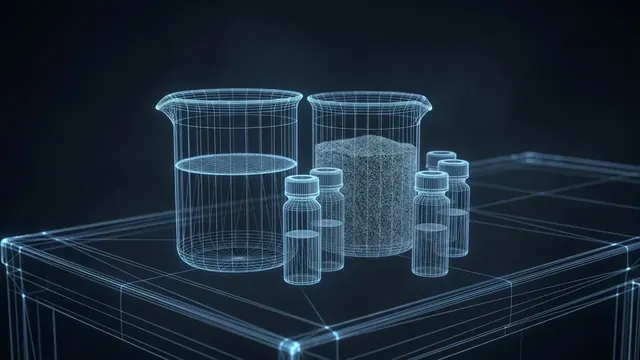 What Are Hydraulic Fracturing Fluids Made Of? - 3D Wireframe Animation