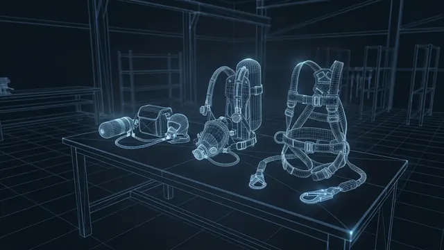 What Training Do You Need to Work on an Oil Rig? - 3D Wireframe Animation