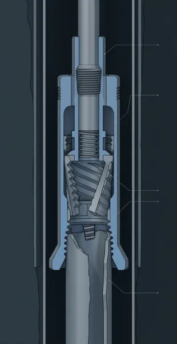 Fishing Operations – Recovering Junk and Lost Tools Downhole - 3D Cutaway Animation