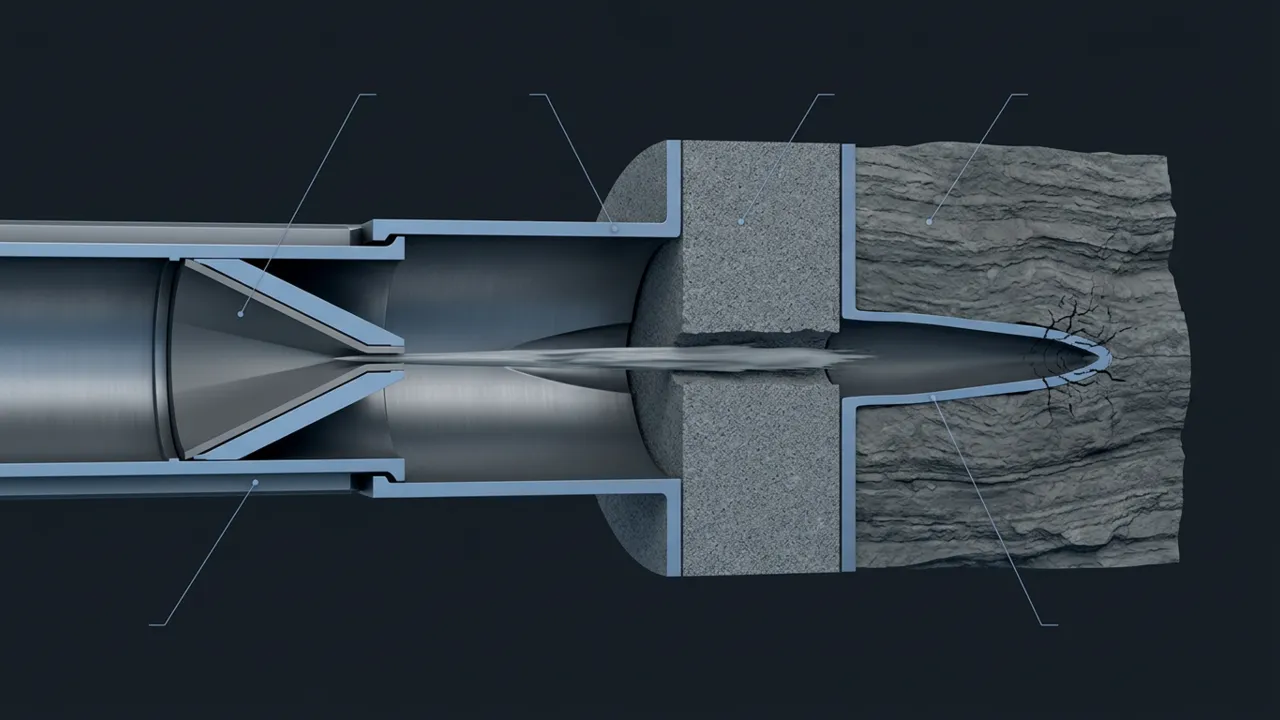 How Do Perforating Guns Work? - 3D Cutaway Animation