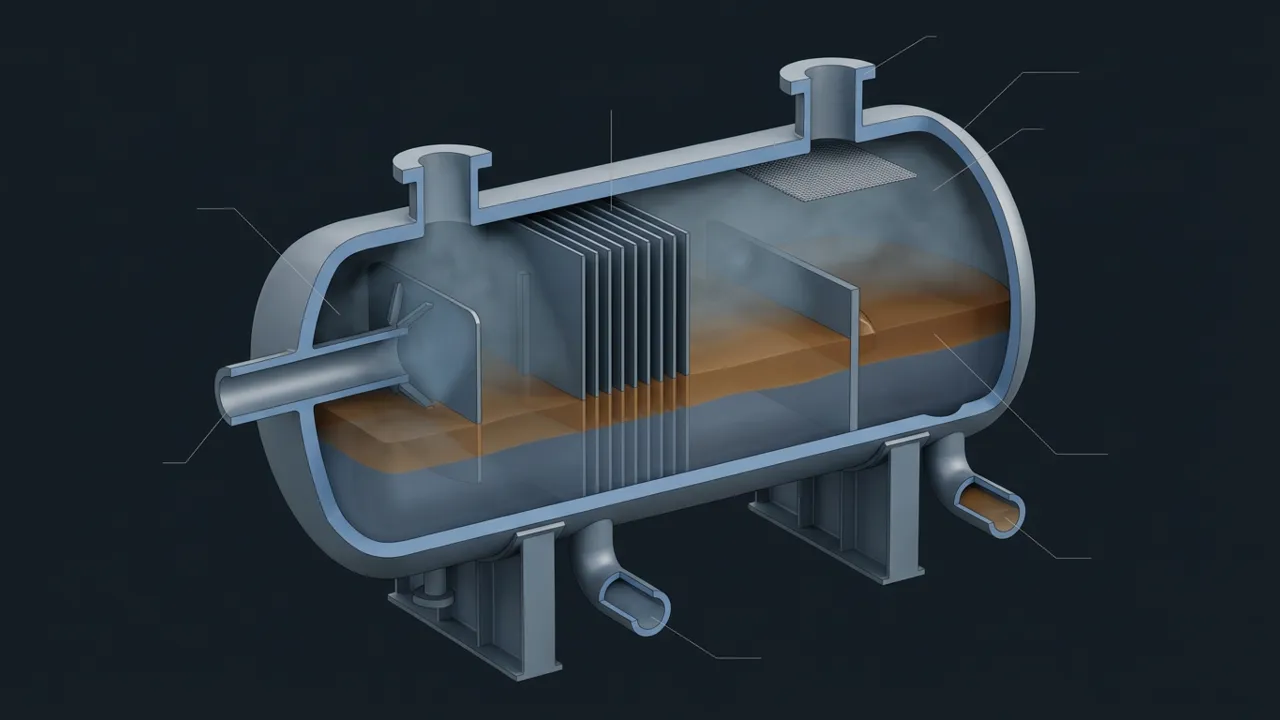 How Does a Production Separator Work? - 3D Cutaway Animation