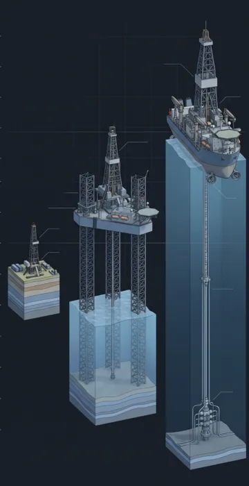 How Much Does a Drilling Rig Cost? – Buying vs. Day Rates - 3D Cutaway Animation