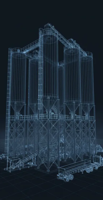 Hydraulic Fracturing Equipment – What's on a Frac Spread - 3D Wireframe Animation