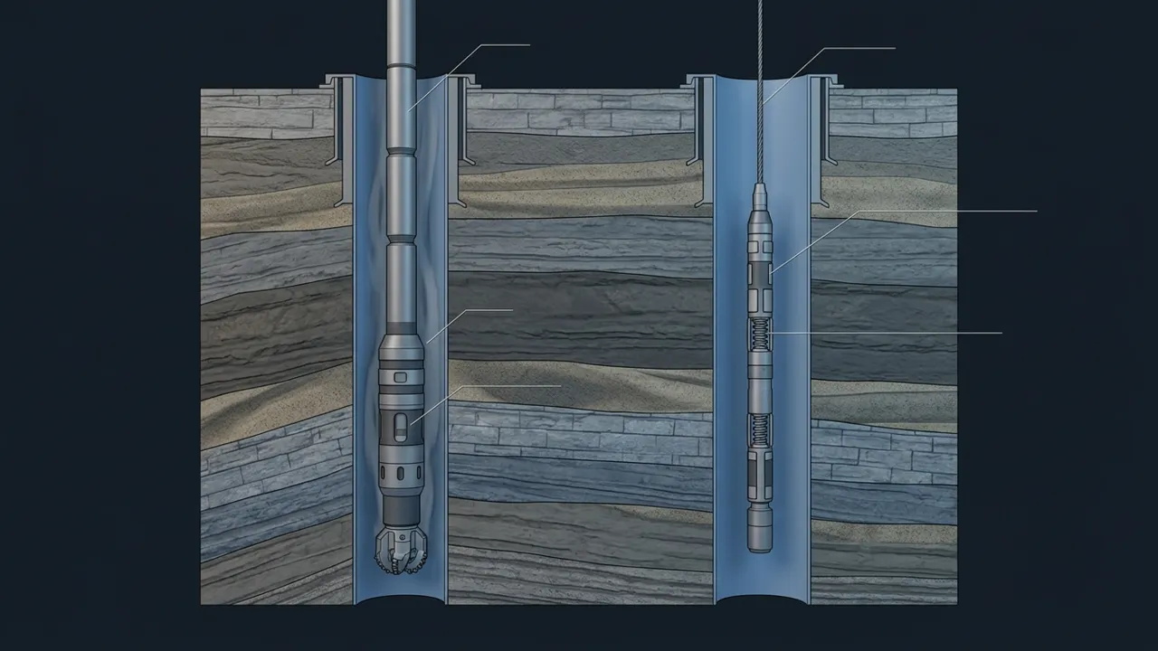LWD vs. Wireline Logging – Which Data Do You Need? - 3D Cutaway Animation