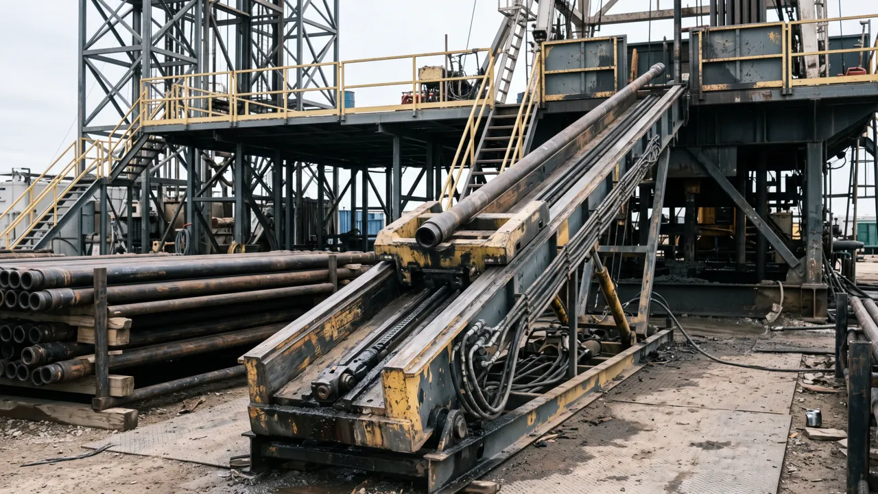 Pipe Handling Systems – Catwalks, Racking and Pipe Movers - 3D Animation