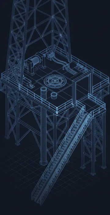 Rig Floor Equipment – A Walkaround for New Hands - 3D Wireframe Animation