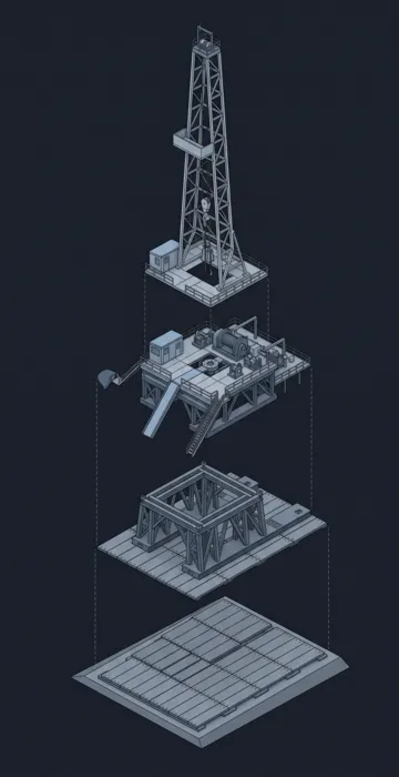 Rig Up and Rig Down – How a Rig Move Gets Planned - 3D Animation