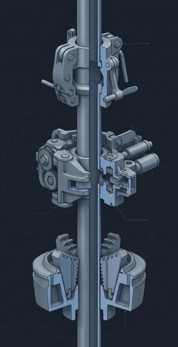 Slips, Elevators and Tongs – How Drill Pipe Gets Handled - 3D Animation