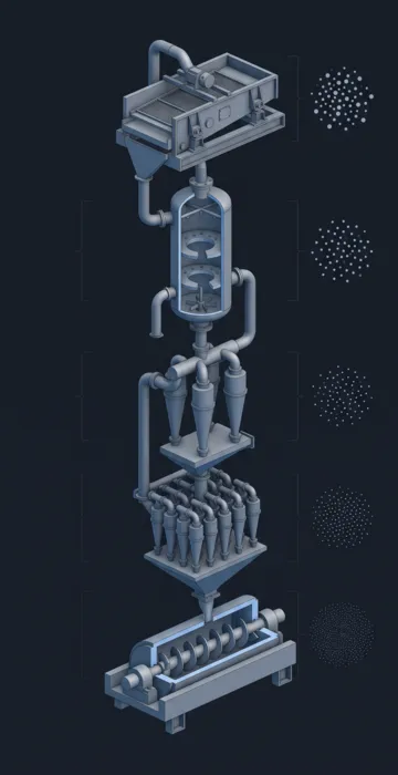 Solids Control Equipment – Shakers, Cones and Centrifuges - 3D Animation
