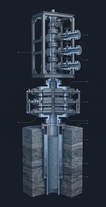 Well Control Basics – Primary, Secondary and Tertiary Barriers - 3D Cutaway Animation