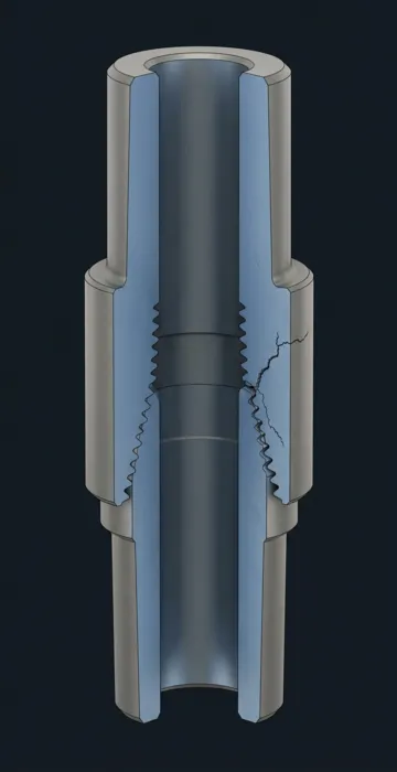 What Causes a Drill Pipe Twistoff? - 3D Cutaway Animation