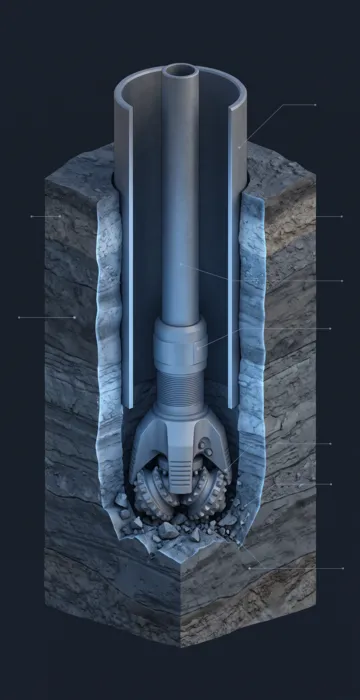 What Does Spudding a Well Mean? - 3D Cutaway Animation