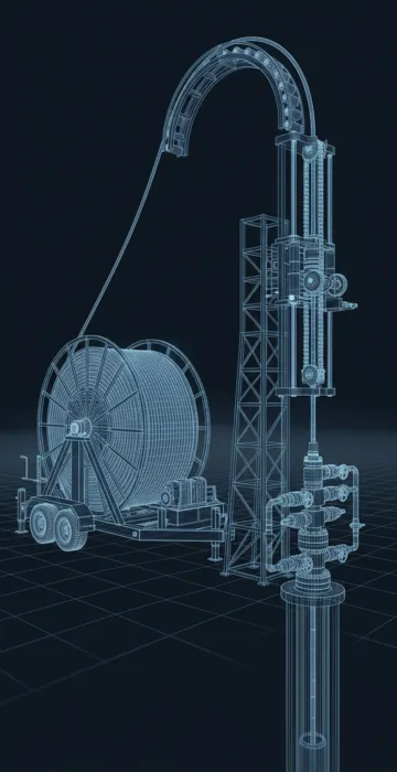 What Is Coiled Tubing? – CT Units, Snubbing and CT Drilling - 3D Animation