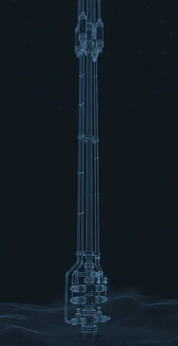 What Is Deepwater Drilling? - 3D Wireframe Animation