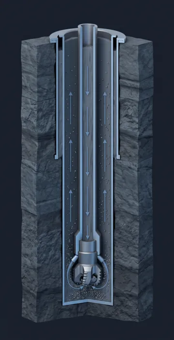 What Is Drilling Mud? – What It Does and Why Rigs Need It - 3D Cutaway Animation