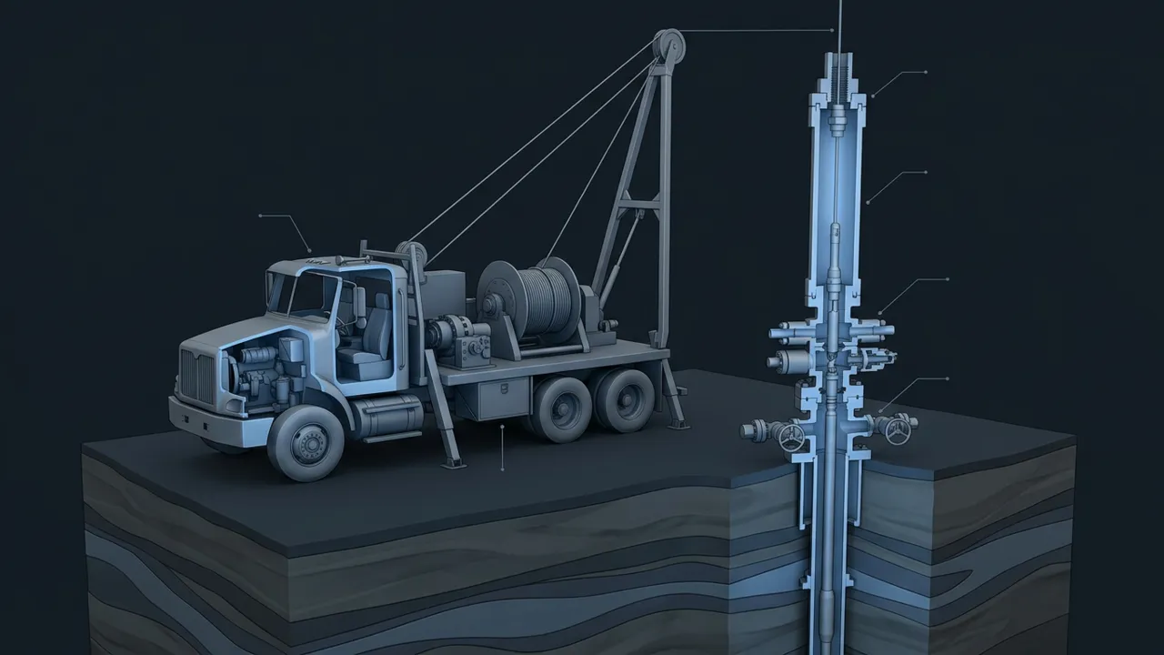 What Is Wireline? – Wireline Services in Oil and Gas - 3D Cutaway Animation