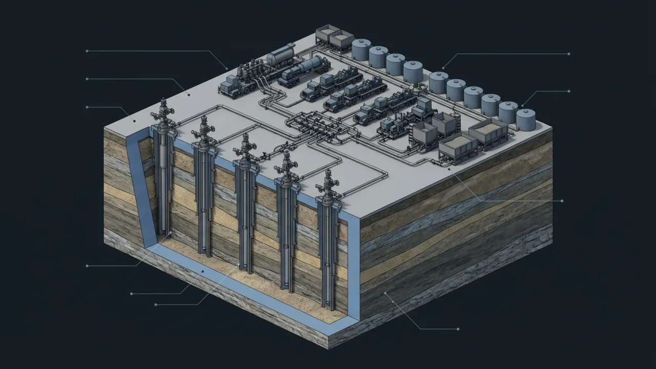 Why Do Fracking and Horizontal Drilling Work Together? - 3D Cutaway Animation